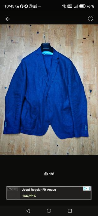 Costum in Domenico Cagliente - mărimea 44 (  XL)