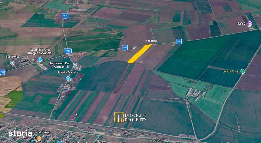Teren agricol de vanzare Arad