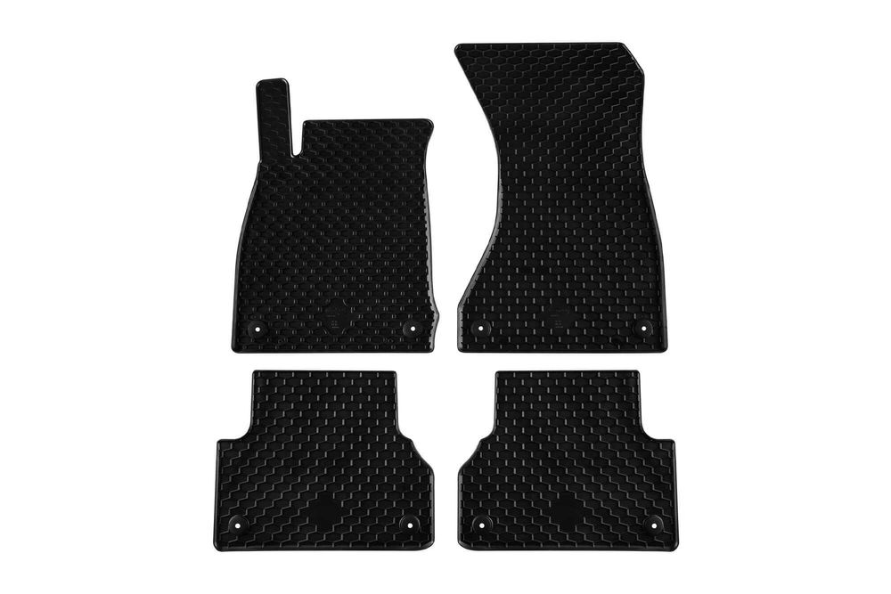 Гумени стелки GumarnyZubri съвместими с Audi A4 седан,комби след 2015г