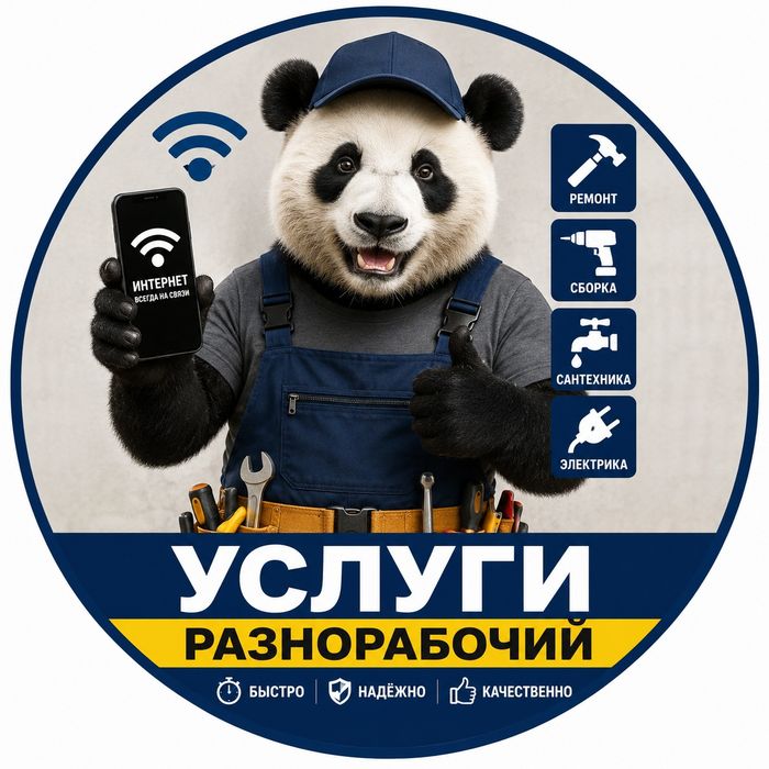Услуги разнорабочий