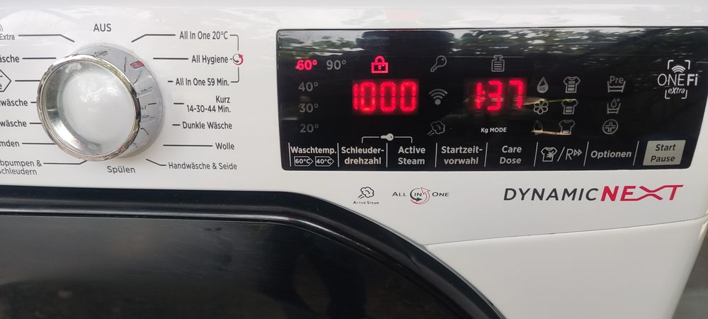 Пералня HOOVER DYNAMIC NEXT в перфектно състояние и Gorenje 7kg  като