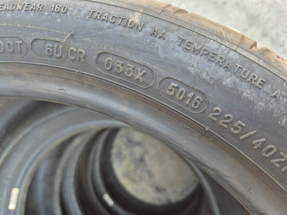 1 Anvelopa de VARA - 225/40/18 92Y XL - Michelin CUP 2 - NOUA - DOT 2016 !
