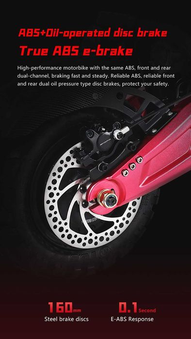 Електрически скутер/тротинетка BOYUEDA S5 6000W 38AH