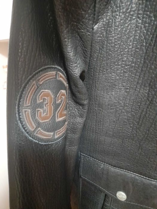 Geaca de piele aviator