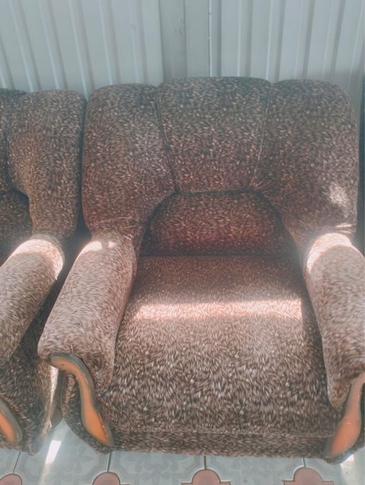 Продам диван с креслами и матрас