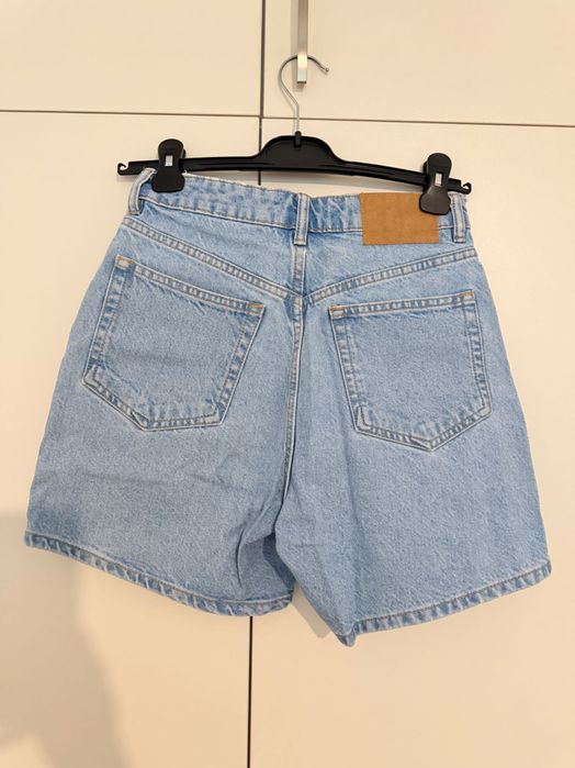 Zara светло сини дънкови панталонки размер 36