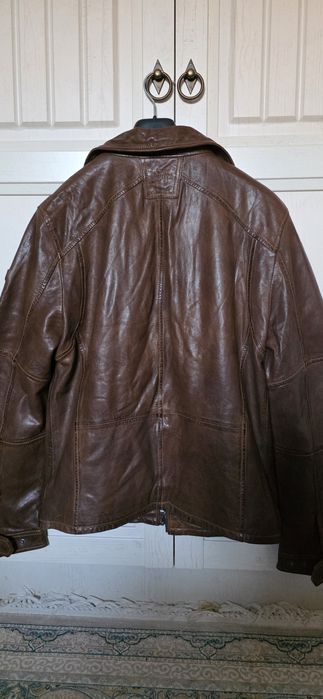 Кожанная куртка Европа бренд "GIPSY"