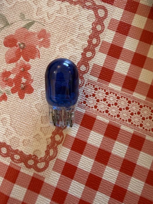 10 бр. Автокрушки T20 W21/5W (7443) – Xenon Look / Ice Blue