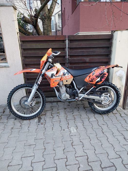 Vând KTM exc 400/450 4t Rfs cu acte.