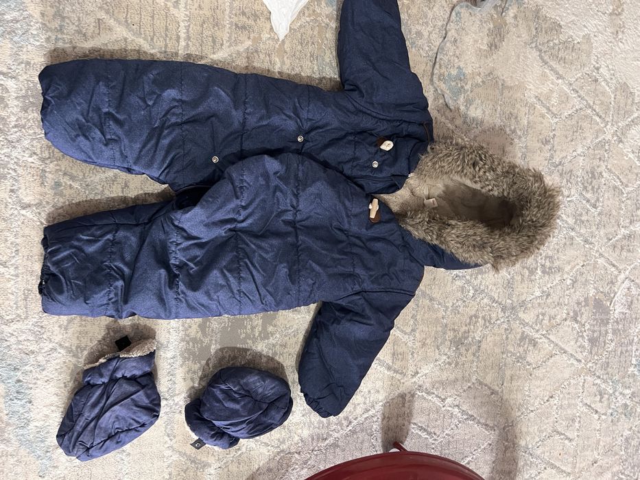 Зимний комбинезон для мальчика