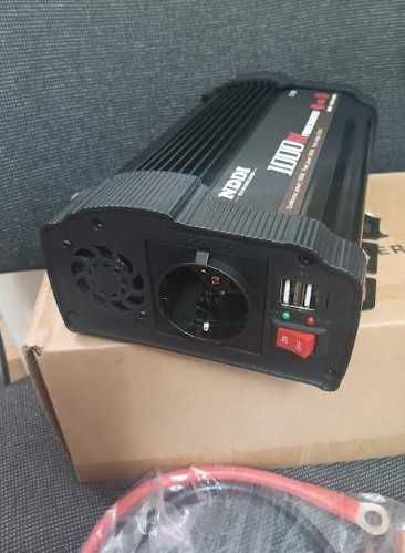 Инвертор NDDI POWER 1000 W преобразувател на напрежение 12 V към 230 V