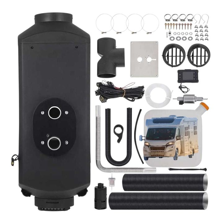 Дизелова печка за монтаж, 2 kW, 5kW, 8kW, 10л., 12V