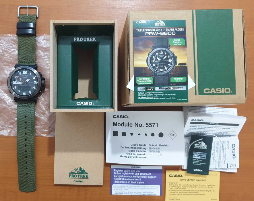 Ceas Casio Pro Trek 6600YB-3