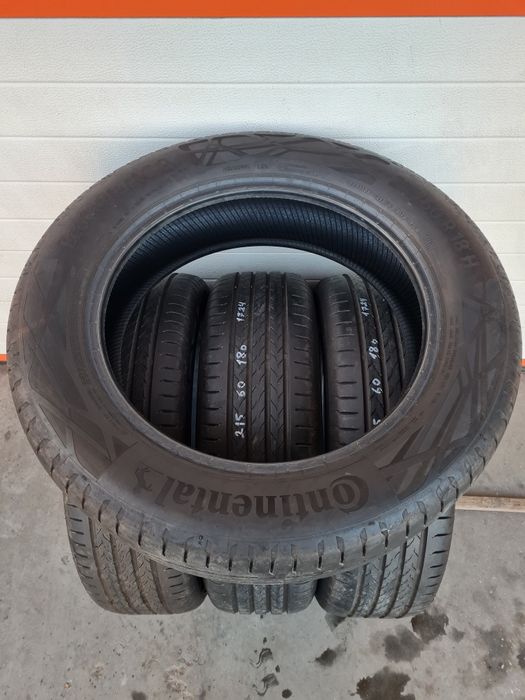 Летни гуми 4 броя CONTINENTAL EcoContact 6Q 215 60 R18 дот 1724