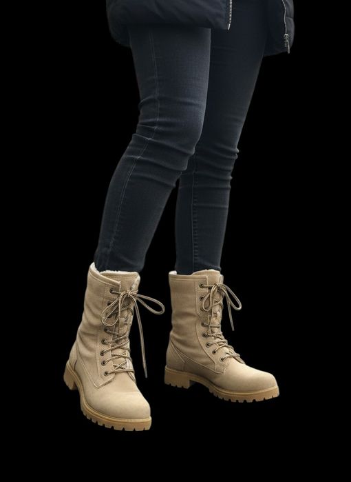 Ghete călduroase Landrover – Piele Naturală & Interior Blănos