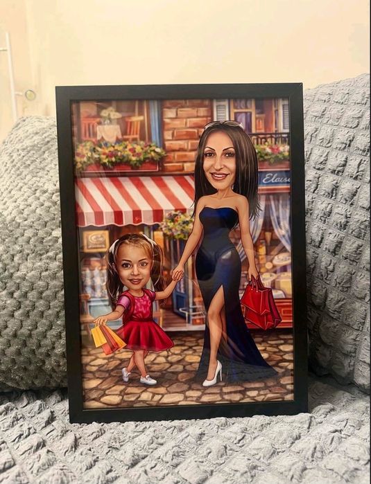 Уникални карикатури по снимка перфектният подарък!