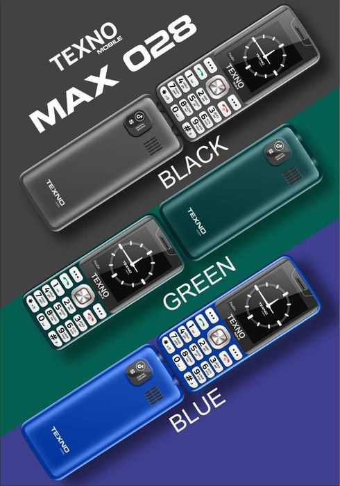 Texno Max 028 (Новый+Гарантия+Скидка) Nokia Knopka New-2026