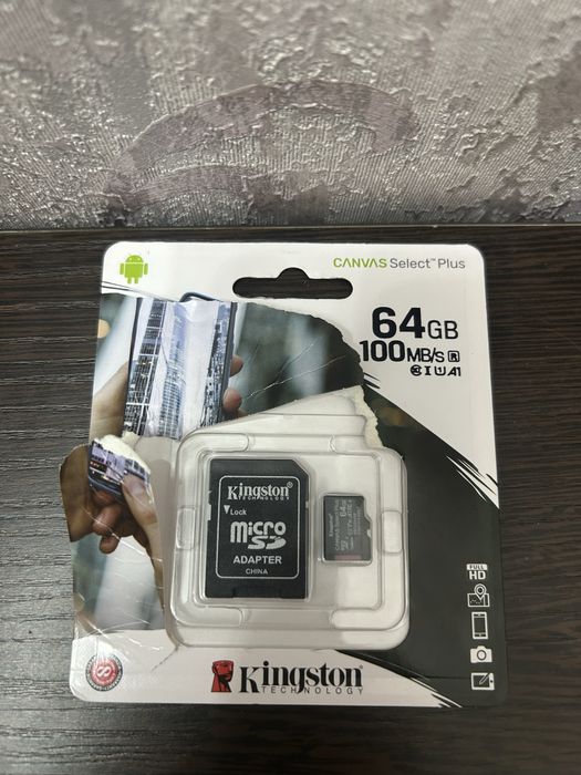 Карта памяти Kingston 64GB
