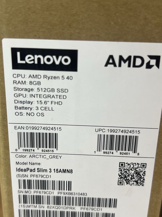 Noutbuk Lenovo IP SLIM 3