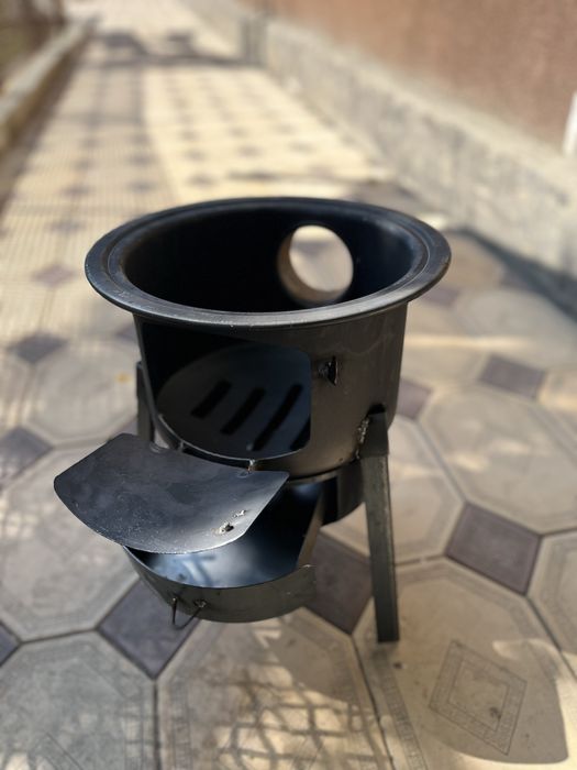 Ошак, тренога, печь под казан