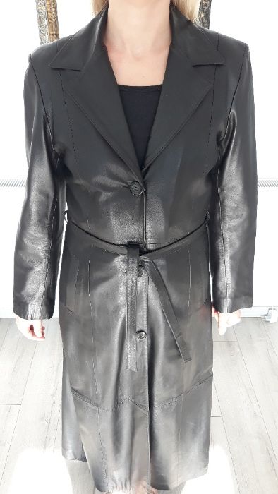 Palton piele damă nr 38