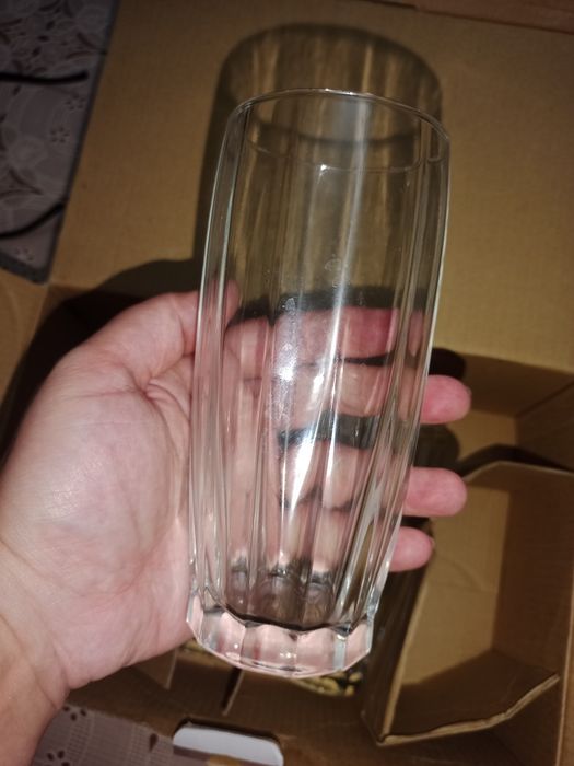 Стаканы, стекло, 4 штуки