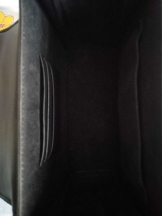 Чёрная сумка клатч