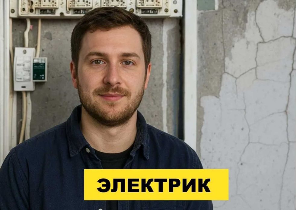 Услуги электрика: замена розетки, подключение плиты, установка люстры!