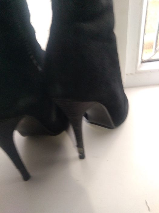 Зимние натуральные полуботинки 39