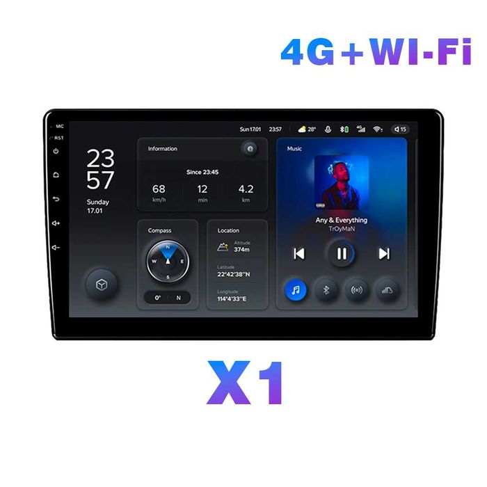 Teyes X1 4G 2/32  Рассрочка Halol nasiyaga