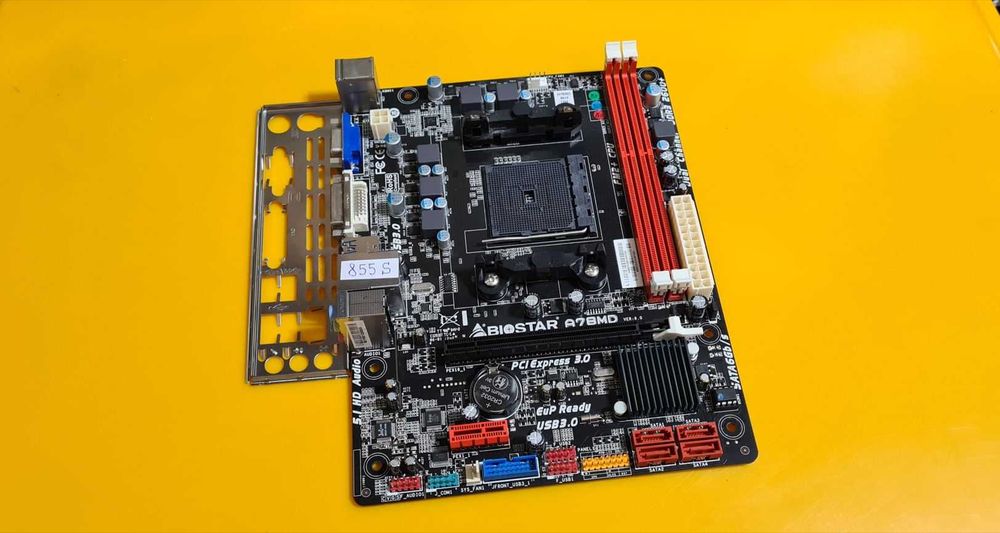 855S.Placa De Baza Biostar A78MD,2xDDR3,Socket FM2+