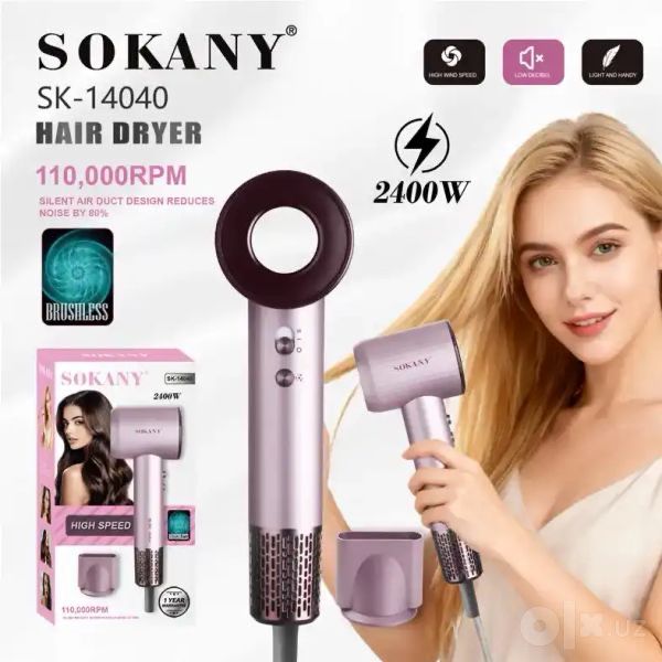 SOKANY-14040 Fen,Фен,Soch Quritgich Original
