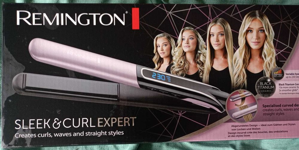 Placă de păr Remington Sleek & Curl Expert