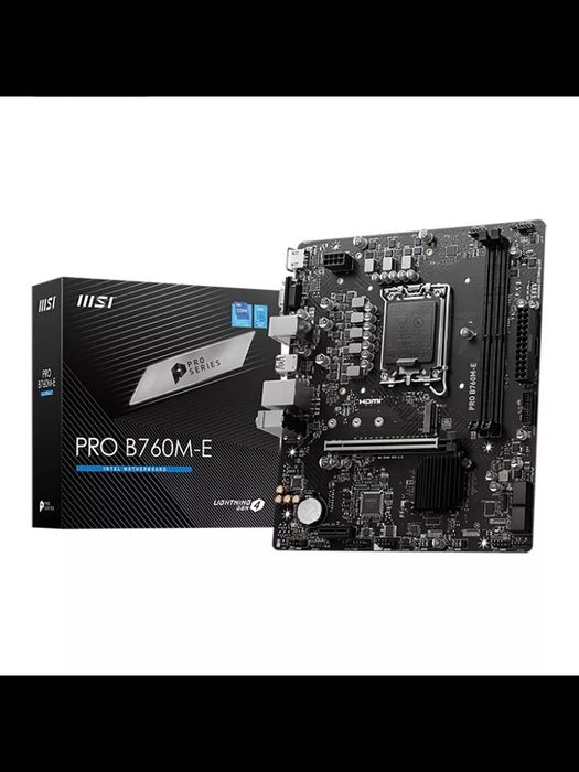 Продаю MSI B760M-P DDR5 материнская плата в хорошем состоянии.