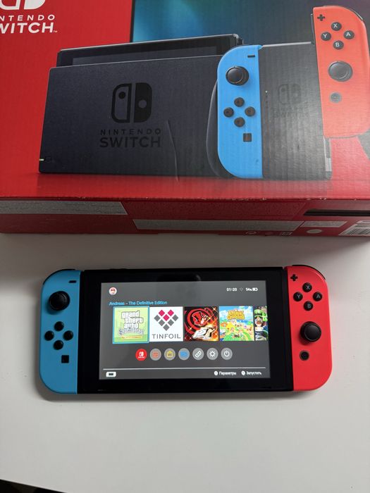 Nintendo Switch Прошитый