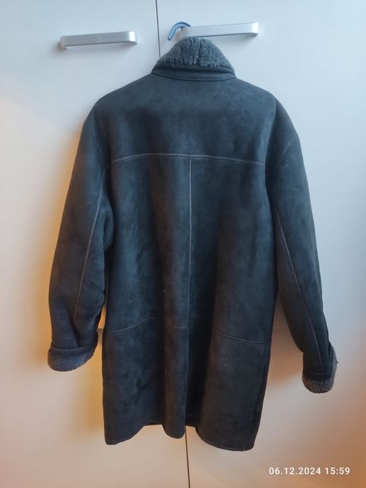 Дубленка мужская натуральная. Очки солцезащитные