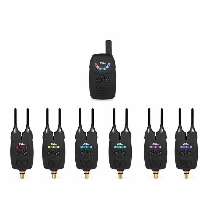 Сигнализатори за риболов комплект FL JY-7 6+1