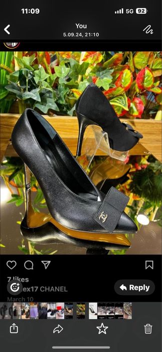 Елегантни маркови токчета Шанел