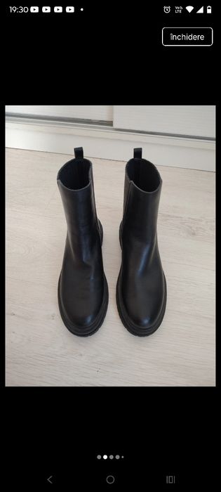 Botine ghete piele SUA 38 (8,5 US)