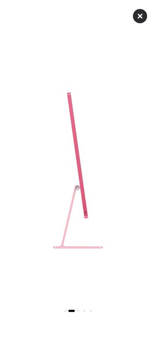 Sistem Desktop PC iMac 24" (2024) cu procesor Apple M4, 8 nuclee CPU and 8 nuclee GPU, 24", Retina 4.5K, 16GB, 256GB SSD, Pink