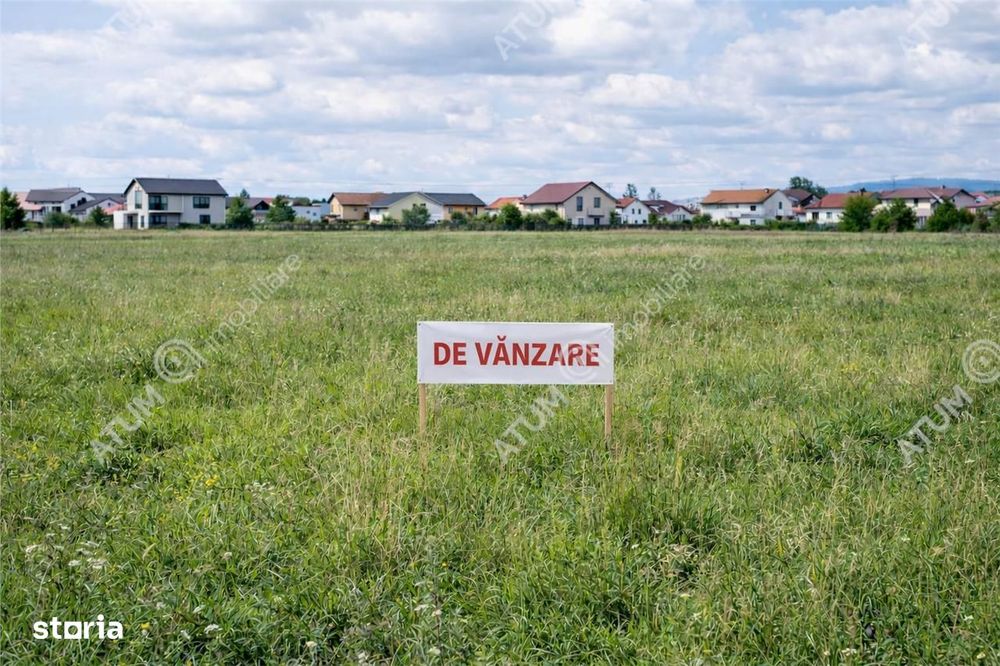 Teren extravilan cu suprafata de 2004 mp situat in Rasinari din Sibiu