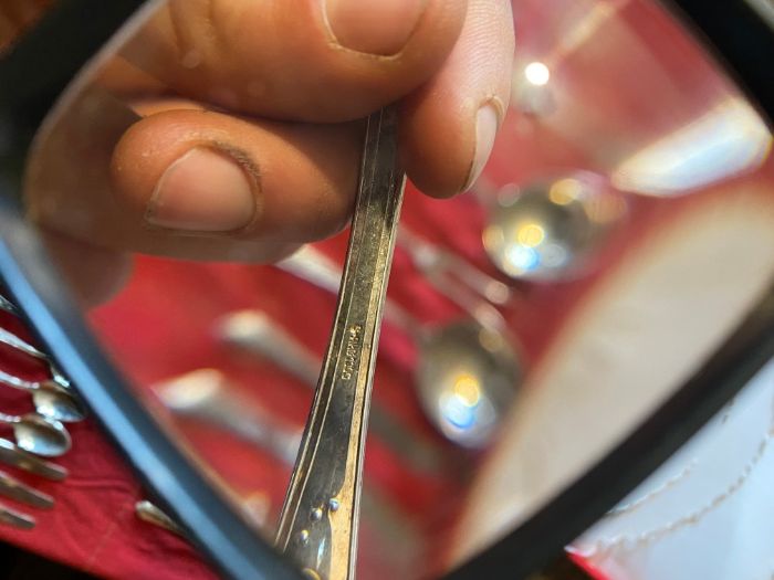 Сребърен сервиз, античен