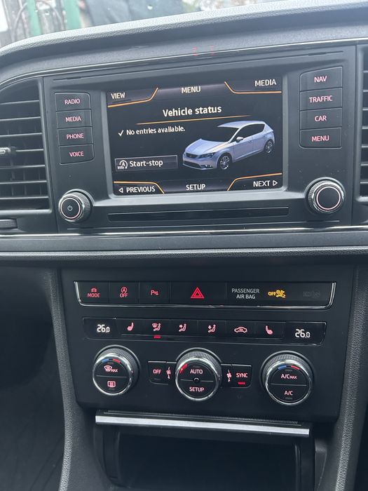 Navigație unitate și display  Seat Leon 5F