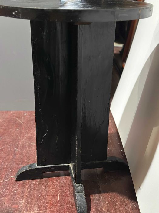 Masuta Vintage Stil ArtDeco; Masuta din lemn masiv; Suport; Stativ