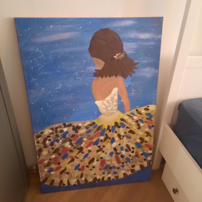 Tablou pictat din Acryl