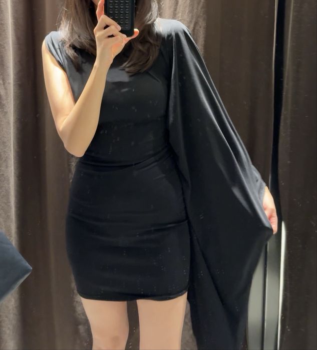 Черное Платье ZARA
