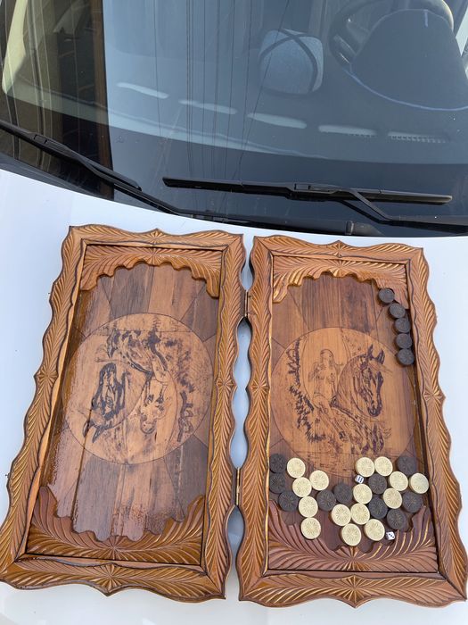 Нарды ручная работа