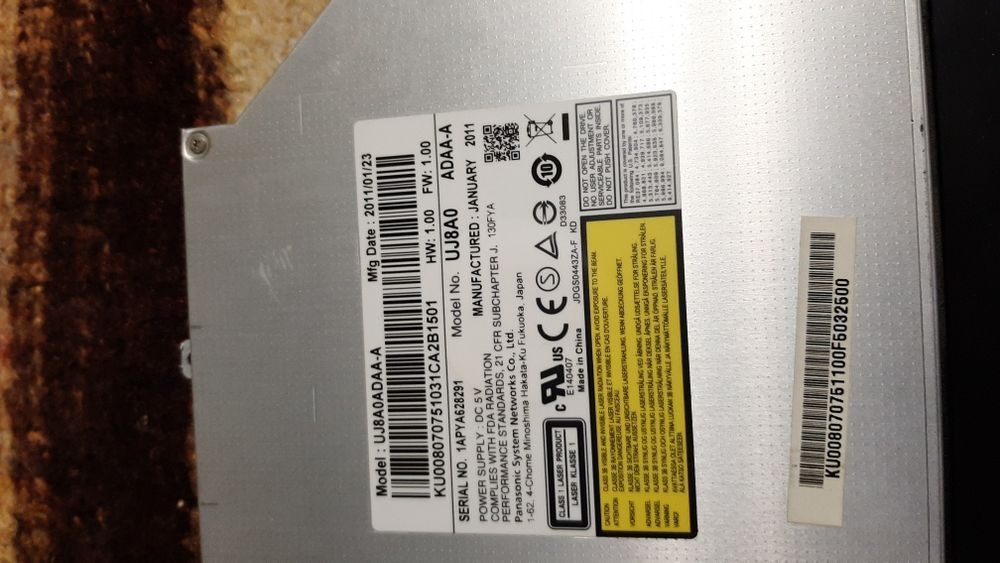 Ноутбук на запчасти