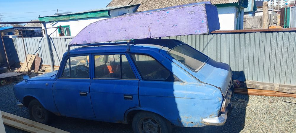 ИЖ КОМБИ с лодкой деревянной