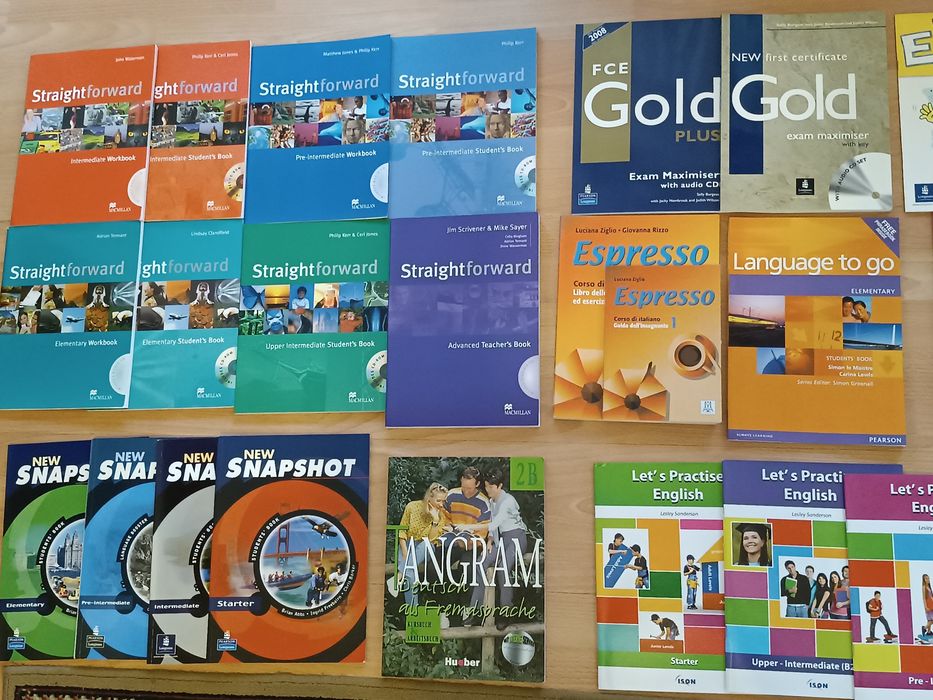 Учебници по английски и немски език